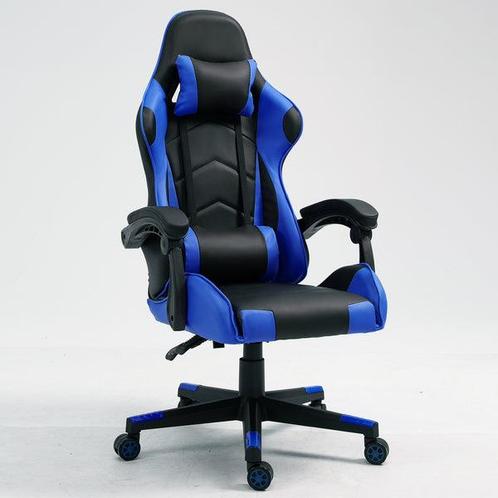 GAMESTOEL X-TREME BLAUW, Huis en Inrichting, Bureaustoelen, Nieuw, Bureaustoel, Blauw, Gaming bureaustoel, Verzenden