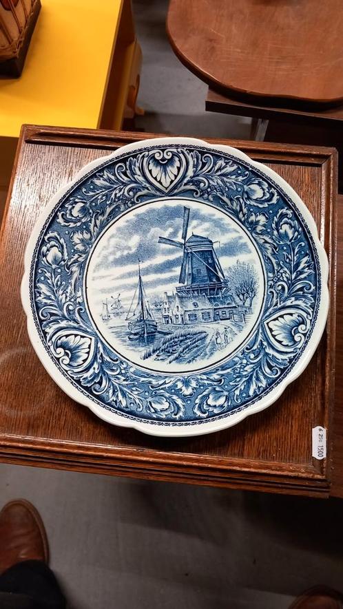 Hollandse Blauw-Witte Borden delft oudhollands, Antiek en Kunst, Antiek | Wandborden en Tegels, Ophalen of Verzenden