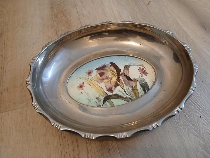 Antiek Schaaltje met Bloemen, Antiek en Kunst, Antiek | Schalen, Ophalen
