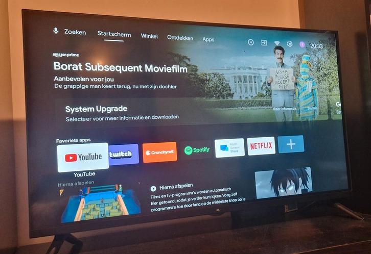 Android smart tv 32 inch odl 32950fc-tab youtube netflix OK, Audio, Tv en Foto, Televisies, Zo goed als nieuw, 80 tot 100 cm, Overige merken