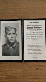 WO2 bidprentje duitse militair Holland, Verzamelen, Militaria | Tweede Wereldoorlog, Ophalen of Verzenden, Duitsland, Foto of Poster