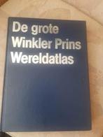 Boek de grote winkler prins wereldatlas., Boeken, Atlassen en Landkaarten, Gelezen, Overige atlassen, Ophalen of Verzenden, 1800 tot 2000