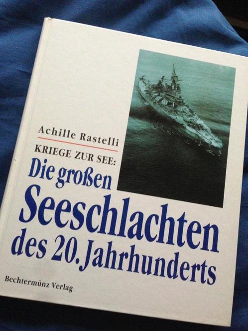 Oorlog op Zee, de grote zeeslagen uit de 20e eeuw. (Rastelli, Boeken, Oorlog en Militair, Zo goed als nieuw, Marine, Ophalen of Verzenden