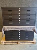 NWE Metalen A1 Tekeningladenkast 6 laden zwart, Huis en Inrichting, Ophalen, Info@alrecu.nl, 100 tot 150 cm, 5 laden of meer