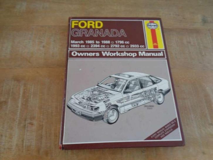 Ford Scorpio - Haynes Werkplaatshandboek - Vraagbaak, Boeken, Auto's | Boeken, Gelezen, Ford, Verzenden