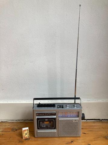 Eighties jaren 80 Tokyo radio cassette recorder KC-621 retro beschikbaar voor biedingen