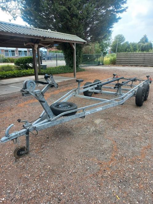 freewheel stallingstrailer voor boten tot 7 mtr 1150.00€ izg, Watersport en Boten, Boottrailers, Zo goed als nieuw, 1500 tot 3000 kg
