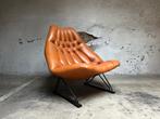Vintage Artifort F592 lounge chair van Geoffrey Harcourt, Ophalen, Vintage, 75 tot 100 cm, Zo goed als nieuw