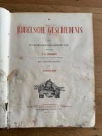 Uit 1875.  Bijbelsche Geschiedenis , JG Heeres, Antiek en Kunst, Antiek | Boeken en Bijbels, Ophalen of Verzenden