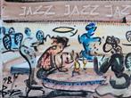 Modern schilderij Jazz café Parijs Bahman Borojeni art, Ophalen