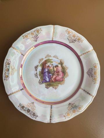 Porseleinen ontbijtbordje Limoges stijl van Bavaria beschikbaar voor biedingen