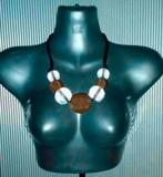 Manouk - ketting met omwikkelde kralen, Overige materialen, Verstelbaar, Overige kleuren, Verzenden