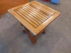 Teak tafel 48x48 cm, Watersport en Boten, Niet ingevuld, Gebruikt, Niet ingevuld, Niet ingevuld