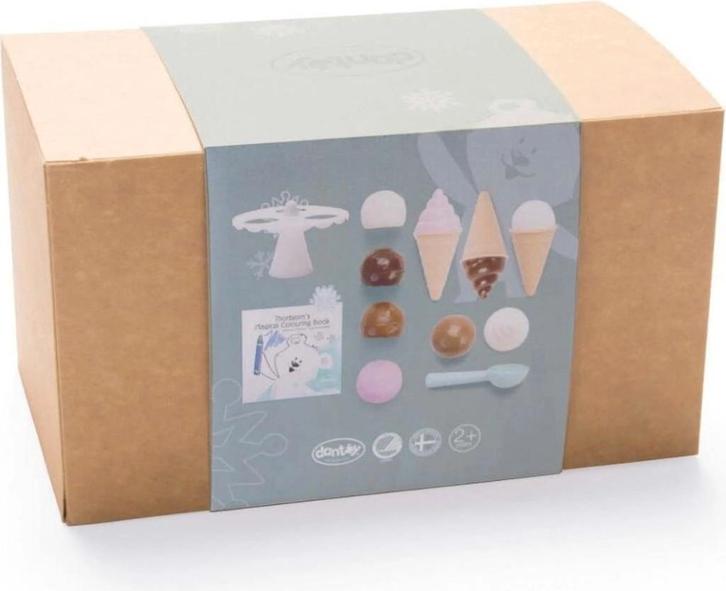 Dantoy ijssalon Speelset – 15-delig IJs Speelgoed. NIEUW, Kinderen en Baby's, Speelgoed | Educatief en Creatief, Nieuw, Ontdekken