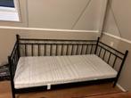Eenpersoons bed, Huis en Inrichting, Ophalen, 90 cm, Eenpersoons, Zwart