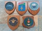 5 bijzondere plaquettes, Ophalen of Verzenden, Landmacht, Nederland
