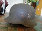 Duitse M35 ordnungs Polizei elite helm 4x decal liner maat68, Verzamelen, Militaria | Tweede Wereldoorlog, Duitsland, Helm of Baret