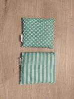 2x Pittenzak 18x18cm, Ophalen of Verzenden, Zo goed als nieuw, Overige kleuren, Vierkant