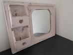 Spiegel compleet 60x43 cm, Huis en Inrichting, Woonaccessoires | Spiegels, Minder dan 100 cm, Rechthoekig, Ophalen of Verzenden