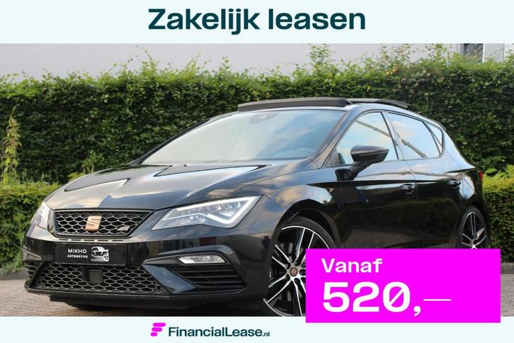 SEAT Leon 2.0 TSI CUPRA DSG 290|Virtualcockpit|Panoramadak|S, Auto's, Seat, Bedrijf, Lease, Financial lease, Leon, ABS, Achteruitrijcamera