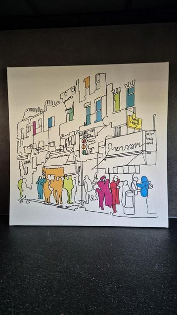 Ikea Lysing Street Art canvas, Tom Frazier (b). S46 beschikbaar voor biedingen