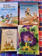 4 sprookjes boeken, Ophalen of Verzenden, Gelezen