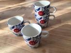 4x DE Douwe Egberts Limited Ed Hylper Heritage koffie kopjes, Huis en Inrichting, Keramiek, Nieuw, Ophalen of Verzenden, Overige stijlen