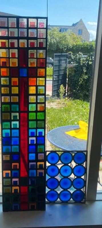 Glas in Lood Raamdecoratie beschikbaar voor biedingen
