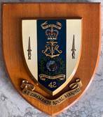 British 42 Commando Royal Marines Wall Plaque, Ophalen of Verzenden, Landmacht, Engeland, Embleem of Badge