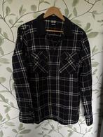 Kultivate blauw geruit flanel overhemd jasje XXL, Blauw, Ophalen of Verzenden, Zo goed als nieuw, Overige halswijdtes