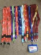 Keycord / Sleutelhanger verzameling +/- 22 stuks, Ophalen of Verzenden, Nieuw, Overige typen