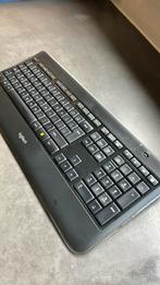 Logitech wireless keyboard toetsenbord (zo goed als nieuw), Ophalen, Zo goed als nieuw, Draadloos, Qwerty