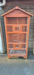 Volière, Ophalen, Gebruikt, Hout, Volière