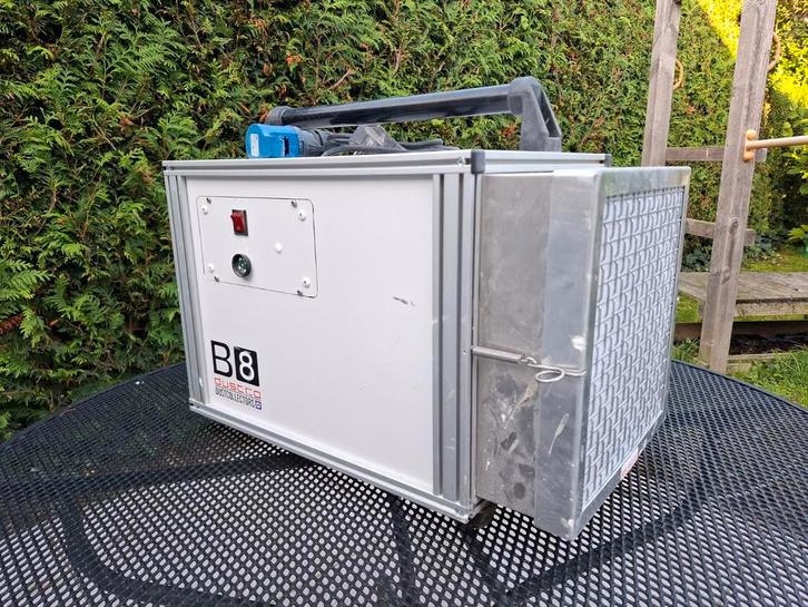 Dustco B8 Aircleaner, Doe-het-zelf en Verbouw, Ventilatie en Afzuiging, Zo goed als nieuw, Afzuiger, Ophalen