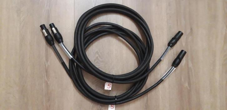 2x Neutrik Powercon True1 kabel 2,5M Titanex 3G2,5, Muziek en Instrumenten, Licht en Laser, Zo goed als nieuw, Overige typen, Ophalen of Verzenden