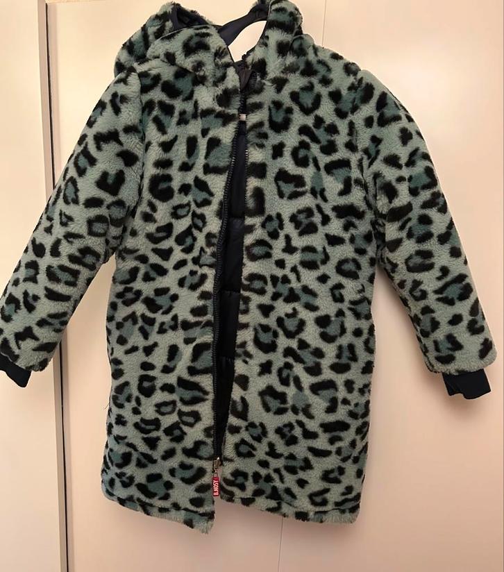 B.Nosy Winterjas Maat 134 - Dubbelzijdig. Uitstekend!, Kinderen en Baby's, Kinderkleding | Maat 134, Zo goed als nieuw, Meisje