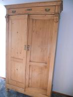 antiek geloogd grenen linnenkast, Antiek en Kunst, Antiek | Meubels | Kasten, Ophalen