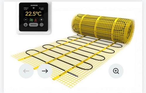 Magnum vloerverwarming 6m2, Doe-het-zelf en Verbouw, Verwarming en Radiatoren, Zo goed als nieuw, 800 watt of meer, Minder dan 30 cm