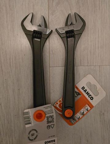 2 stuks Bahco verstelbare moersleutel 8070-8" beschikbaar voor biedingen