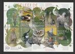 2020 Beleef de natuur Vel Boerenlandvogels, Ophalen of Verzenden, Postfris