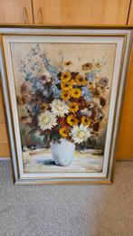 Te koop schilderij vaas met bloemen, Ophalen