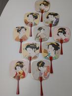 Waaier / handscherm : hele lot, Verzamelen, Ophalen, Gebruikt