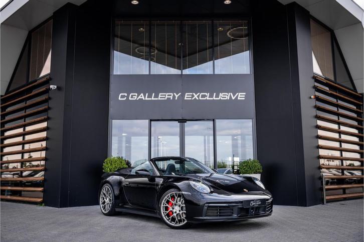 Porsche 911 992 Cabrio 3.0 Carrera 4 S - Sport Chrono l Spor, Auto's, Porsche, Bedrijf, Te koop, 360° camera, 4x4, ABS, Adaptive Cruise Control