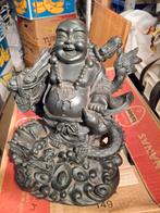 Boeddhabeeld met Draken, Tuin en Terras, Ophalen of Verzenden, Zo goed als nieuw, Kunststof, Boeddhabeeld