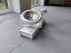 Vintage Dubbele Spot - Industrieel Design, Huis en Inrichting, Halogeen, Gebruikt, Metaal of Aluminium, Ophalen of Verzenden
