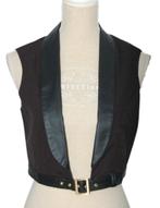 Nieuw Supertrash giletje, vestje, hesje, Mt. 42 / L, Supertrash, Verzenden, Zwart, Maat 42/44 (L)
