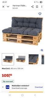 Hartman palletkussens (twee setjes), Tuin en Terras, Tuinbanken, Ophalen of Verzenden, Zo goed als nieuw, Kunststof