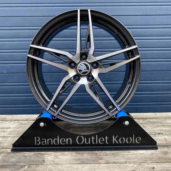 Skoda Elroq Enyaq Karoq Kodiaq Octavia SuperB Yeti Velgen 5x, Auto-onderdelen, Banden en Velgen, Velg(en), 19 inch, Personenwagen