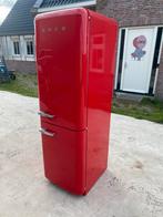 Rode Smeg Koelkast met Vriesvak gratis bezorgen, Witgoed en Apparatuur, Koelkasten en IJskasten, Gebruikt, Bella, 200 liter of meer