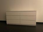 ((GRATIS))IKEA MALM Ladekast met 6 lades, wit, Ophalen, 5 laden of meer, 150 tot 200 cm, Zo goed als nieuw